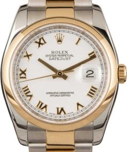 HandMade The Rolex Datejust 116203 White Roman Dial