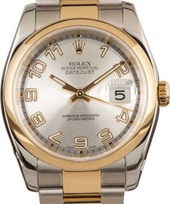 HandMade The Rolex Datejust 116203 Silver Concentric Dial T