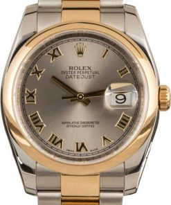 HandMade The Rolex Two Tone Datejust 116203 Roman Dial