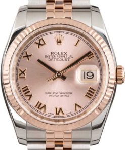 HandMade The Rolex Datejust 116231 Rose Roman Dial