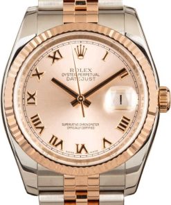 HandMade The Rolex Datejust 116231 Two Tone Everose Gold