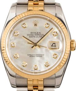 HandMade The Rolex Datejust MOP Diamond 116233