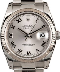 HandMade The Rolex Datejust 116234 Rhodium Steel Oyster