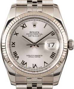 HandMade The Rolex Datejust 116234 Stainless Steel and White Gold