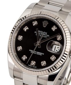 Alternative view of HandMade The Rolex Datejust 116234 Diamonds