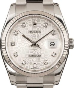 HandMade The Rolex Datejust 116234 Silver Jubilee Dial
