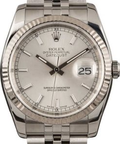 HandMade The Rolex Datejust 116234 Silver Dial