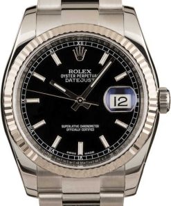 HandMade The Rolex Datejust 116234 Black Dial