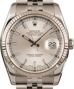 HandMade The Rolex Datejust 116234 Silver Luminescent Dial