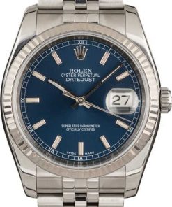 HandMade The Rolex Datejust 116234 Blue Index Dial
