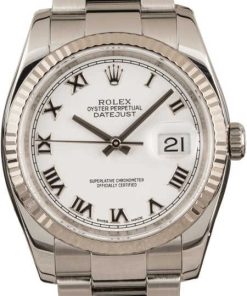 HandMade The Rolex Datejust 116234 White Dial