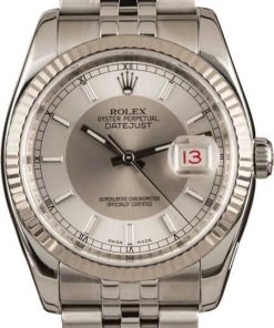 HandMade The 36MM Rolex Datejust 116234 Tuxedo Dial T