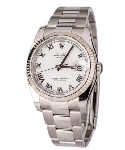 Alternative view of HandMade The Rolex Datejust 116234 Roman Markers