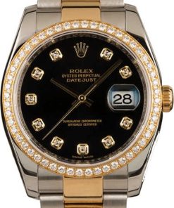 HandMade The 36mm Rolex Datejust 116243 Diamond Bezel & Dial T