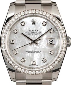 HandMade The Rolex Datejust 116244 MOP Diamonds