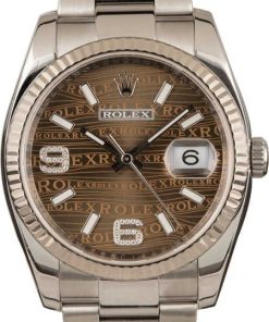 HandMade The Rolex Datejust 116234 Bronze Jubilee Diamond Dial