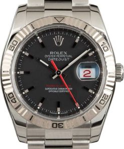 HandMade The Rolex Datejust Turn-O-Graph 116264 Black Dial