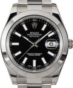 HandMade The Rolex Datejust 116300 Black Dial