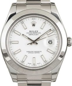 HandMade The Rolex Datejust II Ref 116300 White Dial