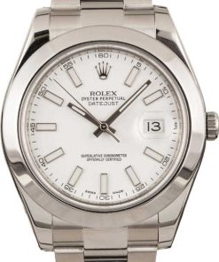 HandMade The Rolex Datejust II Ref 116300 White Dial