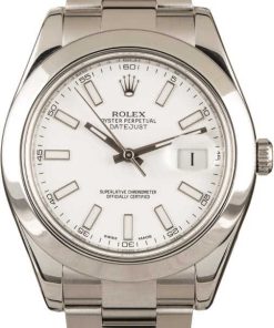 HandMade The Rolex Datejust II White Dial 116300