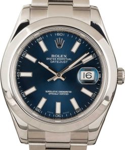 HandMade The Rolex Datejust 116300 Blue Index Dial