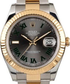 HandMade The Certified Rolex Datejust 116333 Slate Roman Dial