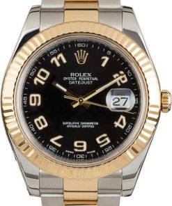 HandMade The Rolex Datejust 116333 Black Arabic Dial