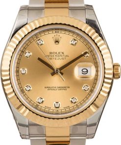 HandMade The Unworn Rolex Datejust 116333 Champagne Dial