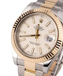 Alternative view of HandMade The Rolex Datejust II Two Tone Ivory Dial 116333