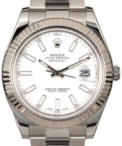 HandMade The Rolex Datejust II Ref 116334 Silver Dial t