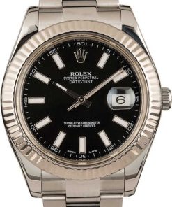 HandMade The Rolex Datejust II Ref 116334 Black Dial