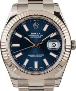 HandMade The Rolex Datejust II Ref 116334 Blue Luminous Dial