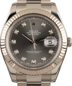 HandMade The Rolex Datejust 116334 Rhodium Diamond Dial