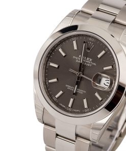 Alternative view of HandMade The Mens Rolex Datejust 41 Ref 126300 Rhodium Dial