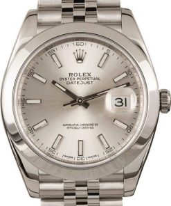 HandMade The Rolex Datejust 126300 Stainless Steel Jubilee Bracelet