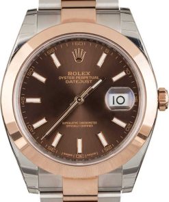 HandMade The Unworn Rolex Datejust 126301 Two Tone Everose