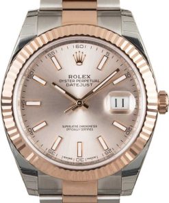 HandMade The Unworn Rolex Datejust 126331 Two Tone Everose Oyster