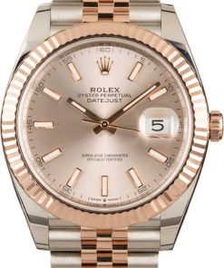 HandMade The Rolex Datejust 126331 Two Tone Everose Jubilee