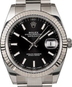 HandMade The Rolex Datejust 41 Ref 126334 Black Index Dial