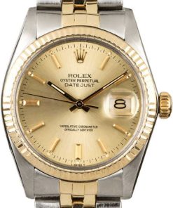 HandMade The Rolex Datejust 16013 Champagne Dial