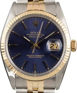 HandMade The Rolex Datejust 16013 Blue Tritium Dial