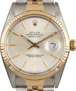 HandMade The Certified Rolex Datejust 16013 Silver Index Dial