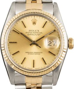 HandMade The Rolex Datejust 16013 Champagne Dial