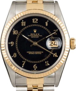 HandMade The Rolex Datejust 16013 Blue Arabic Dial
