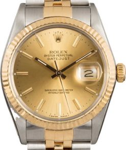 HandMade The Rolex Datejust 16013 Luminous Champagne Dial