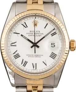 HandMade The Rolex Datejust 16013 White Roman