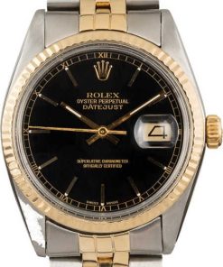 HandMade The Rolex Datejust 16013 Black Index Dial