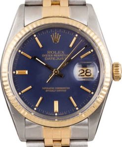 HandMade The Rolex Datejust 16013 Blue Dial