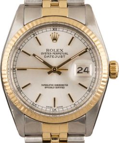 HandMade The Rolex Datejust 16013 Silver Index